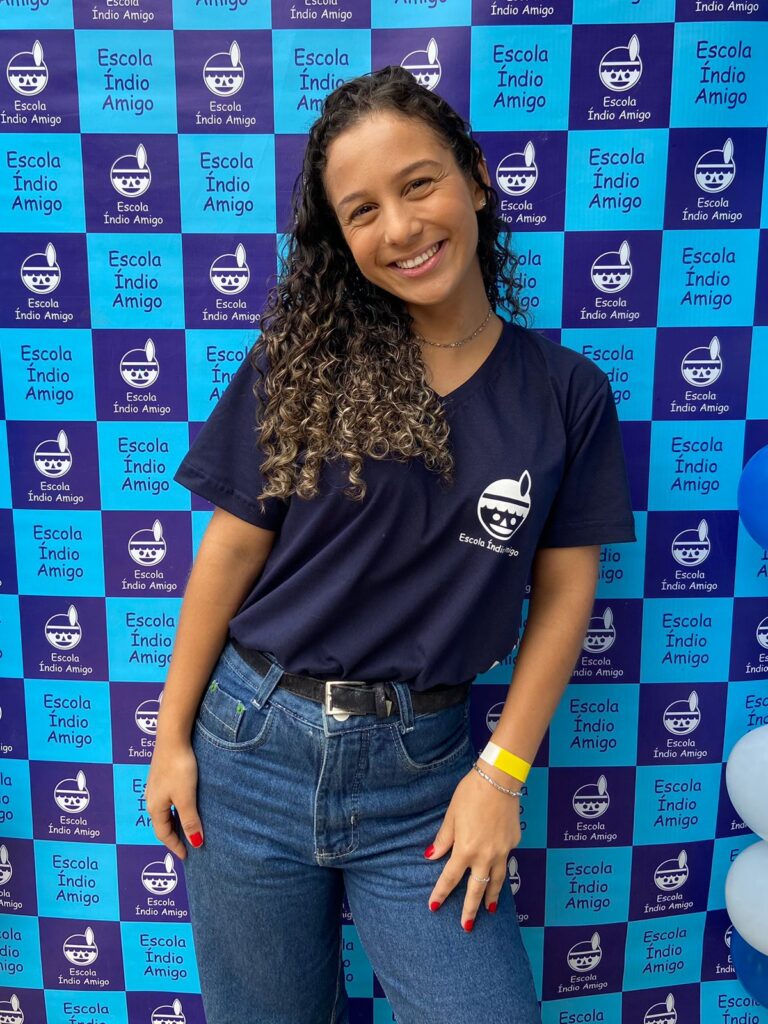 Isabelle Machado - professora da turma da Manhã Amiga e professora auxiliar do Grupo Poti